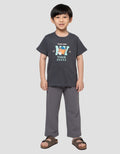 Little M Tiger Squad Kaos Anak Laki-laki