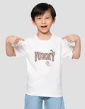 Little M Funny Tiger Print Kaos Anak Laki-laki