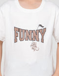 Little M Funny Tiger Print Kaos Anak Laki-laki