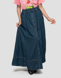 Nevada Denim Garis Rok Denim Anak Perempuan