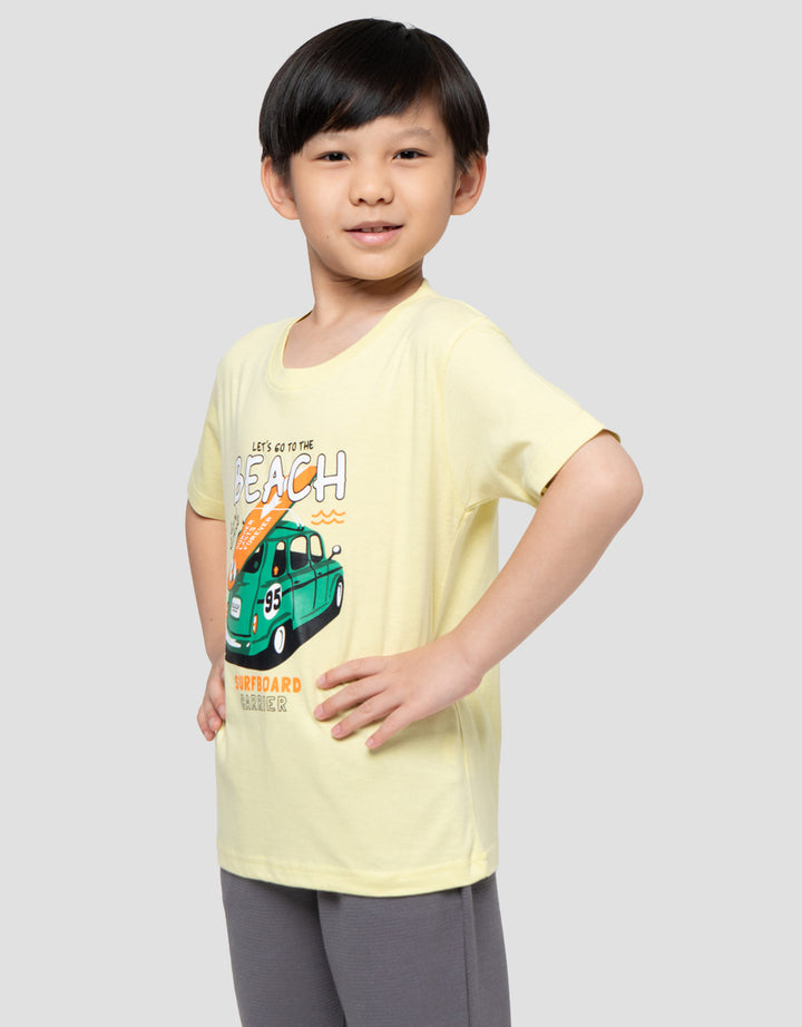 Little M Go Beach Kaos Anak Laki-laki