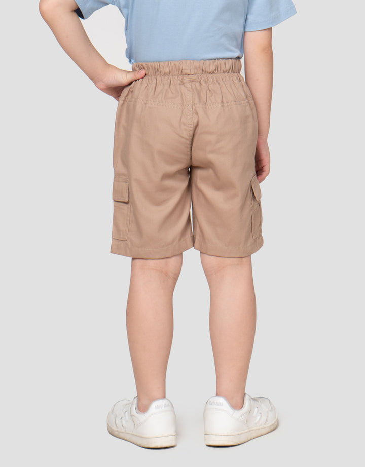 Little M Texture Wash Celana Pendek Anak Laki-laki