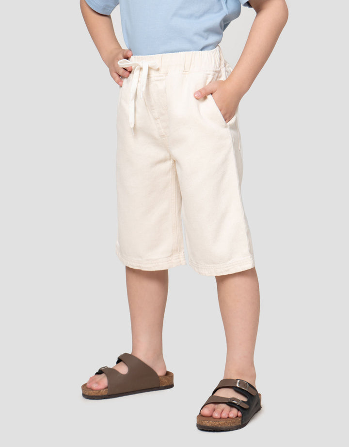 Little M Wvn Tex Twill Washing Celana Pendek Anak Laki-laki