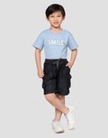 Little M Cargo Cut Sewn Celana Pendek Anak Laki-laki