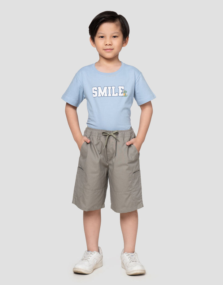 Little M Basic Tempel Celana Pendek Anak Laki-laki