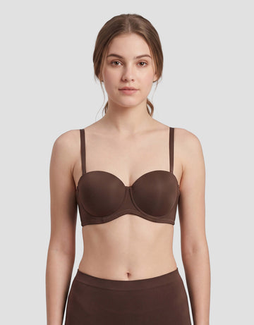 SHE'SENSE NON PUSH UP STRAPLESS BRA WANITA