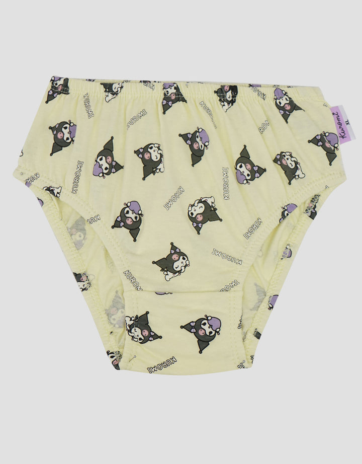 Character Pack Of 3 Kuromi Celana Dalam Anak Perempuan