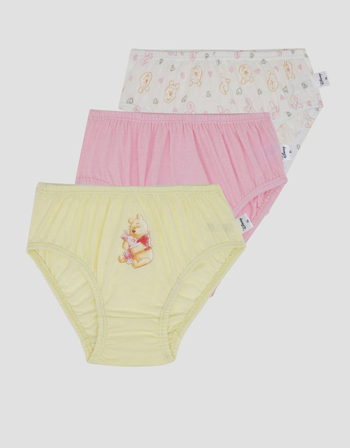 Disney Girls UW Pooh Celana Dalam Isi 3 Anak Perempuan