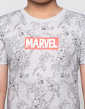 Marvel AOP Print Set Pakaian Anak Laki-laki