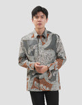 Arjuna Weda Sekar Tetes Banyu Kemeja Batik Pria