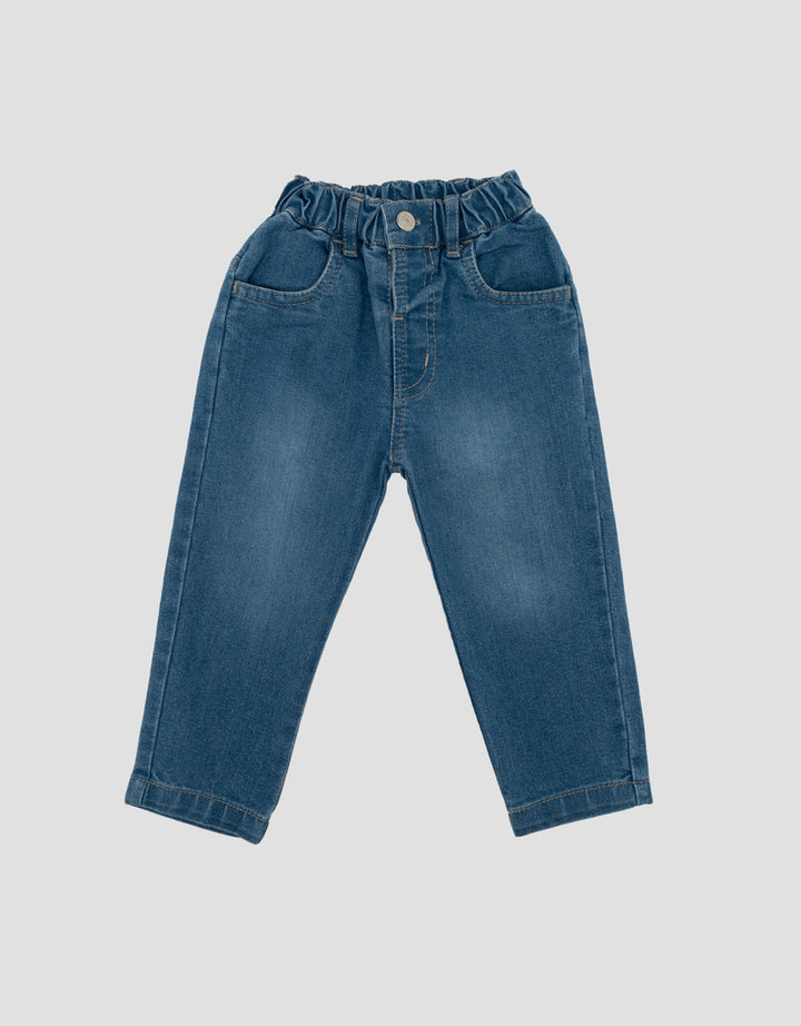 Little M Stretch With Love Pocket Celana Denim Bayi