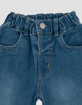 Little M Stretch With Love Pocket Celana Denim Bayi