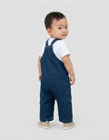 Little M With Pocket Jumpsuit Overall Denim Bayi