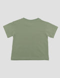 Little M Textured Drop Shoulder Kaos Bayi