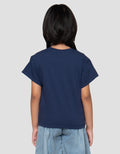 Little M  Wording Strong Girls Club Kaos Anak Perempuan