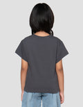Little M  Wording Born Pink Kaos Anak Perempuan