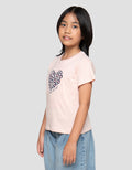 Little M  Wording Love Always Kaos Anak Perempuan