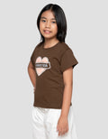 Little M  Wording Forever Kaos Anak Perempuan