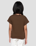 Little M  Wording Forever Kaos Anak Perempuan