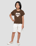 Little M  Wording Forever Kaos Anak Perempuan