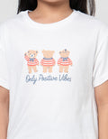 Little M Bear 1 Kaos Anak Perempuan
