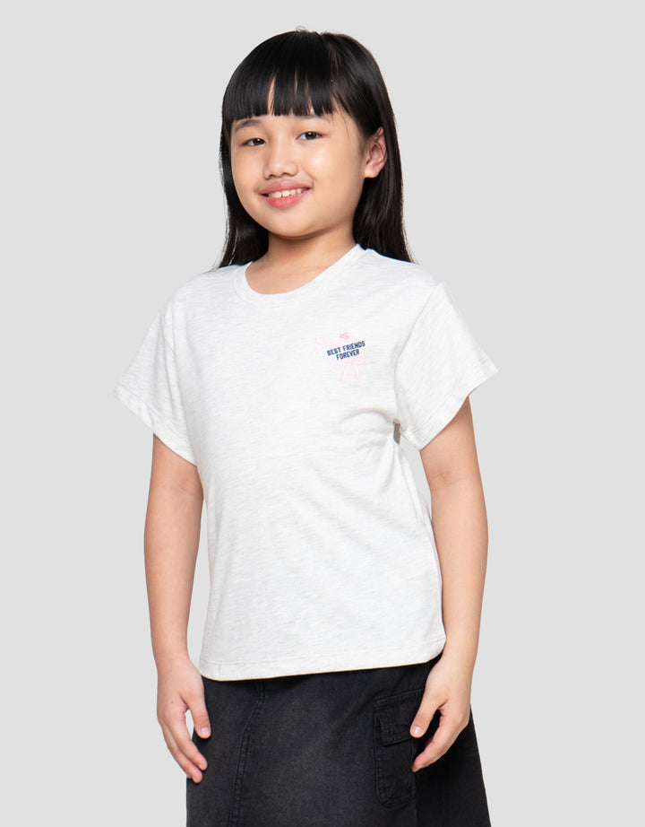Little M Print Bear Sport 1 Kaos Anak Perempuan
