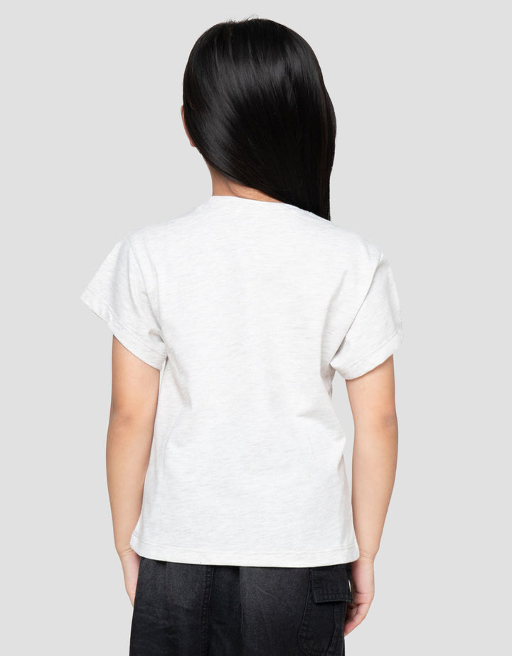 Little M Print Bear Sport 1 Kaos Anak Perempuan