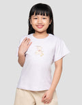 Little M Print Bear Sport 2 Kaos Anak Perempuan