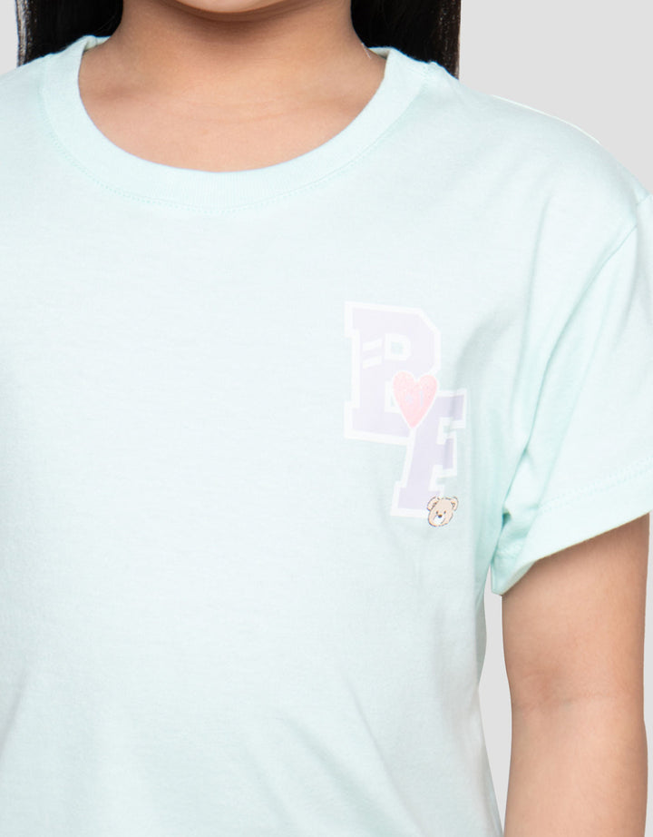 Little M Print Bear Sport 6 Kaos Anak Perempuan
