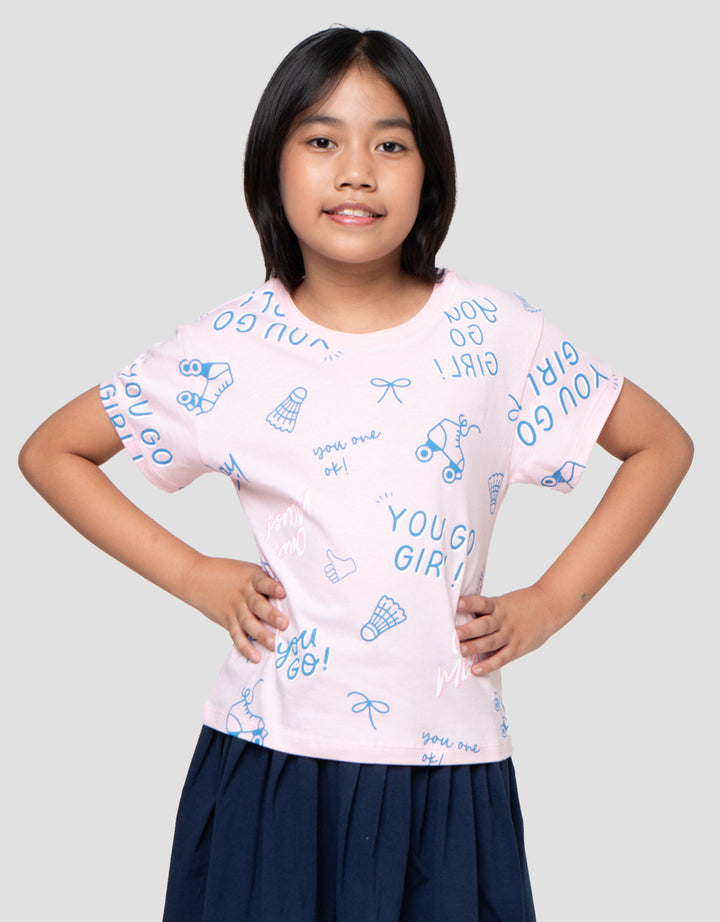 Little M Sport 1 Kaos Anak Perempuan
