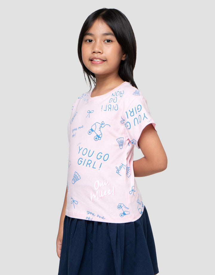 Little M Sport 1 Kaos Anak Perempuan