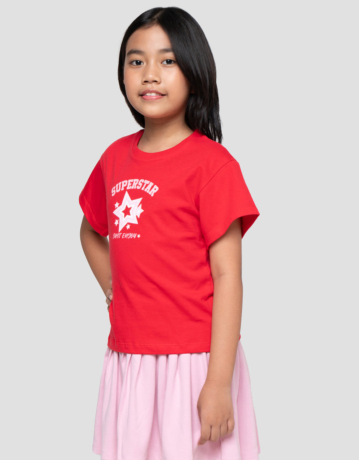 Little M Varsity 2 Kaos Anak Perempuan