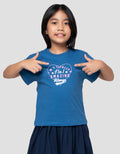 Little M Varsity 3 Kaos Anak Perempuan