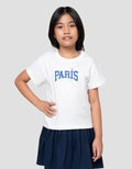 Little M Varsity 4 Kaos Anak Perempuan