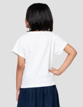 Little M Varsity 4 Kaos Anak Perempuan