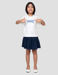 Little M Varsity 4 Kaos Anak Perempuan