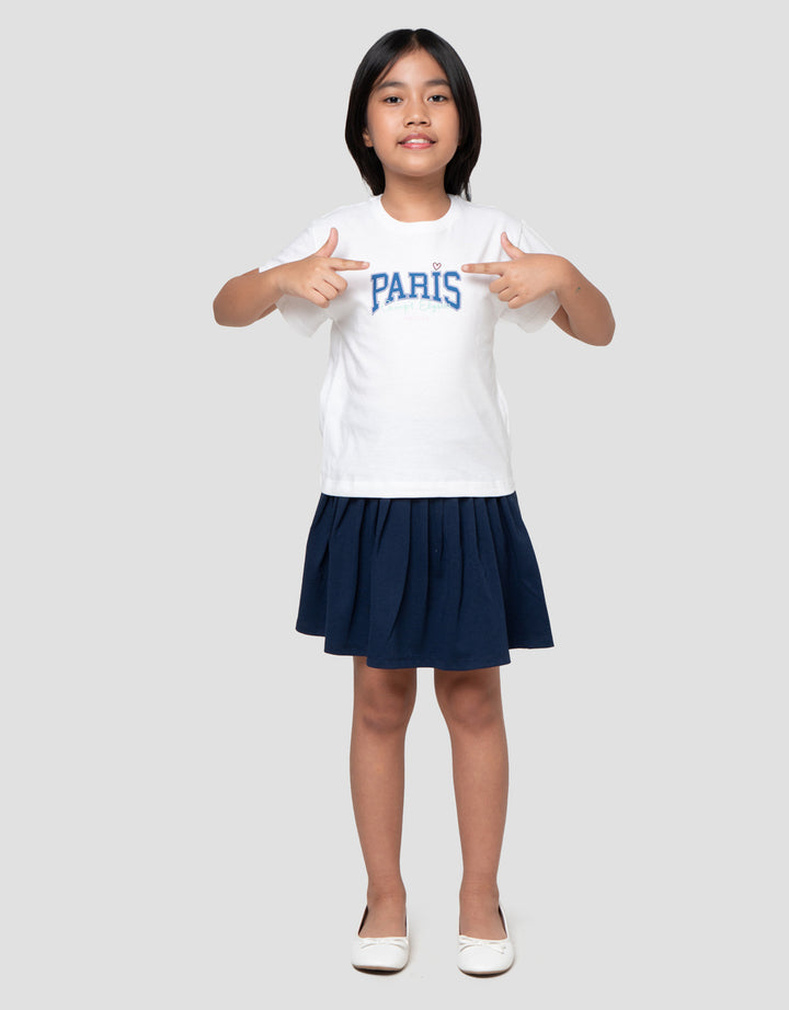 Little M Varsity 4 Kaos Anak Perempuan