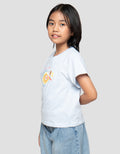 Little M  Food Waffle Kaos Anak Perempuan