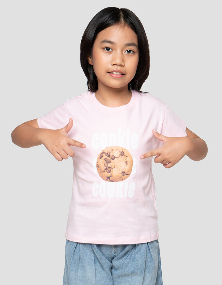 Little M  Food Cookie Kaos Anak Perempuan