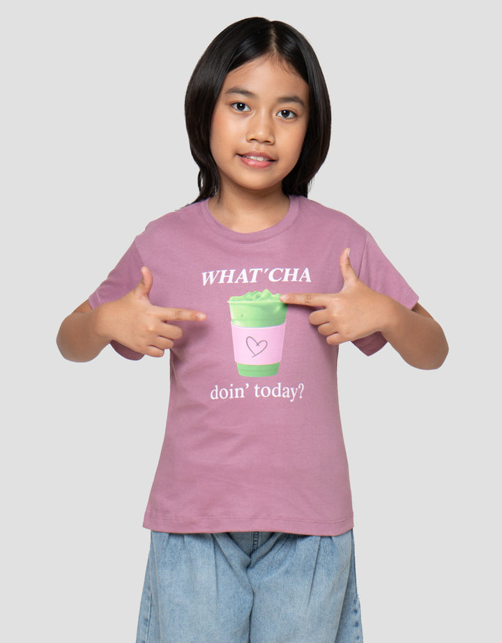 Little M  Food What'cha Kaos Anak Perempuan