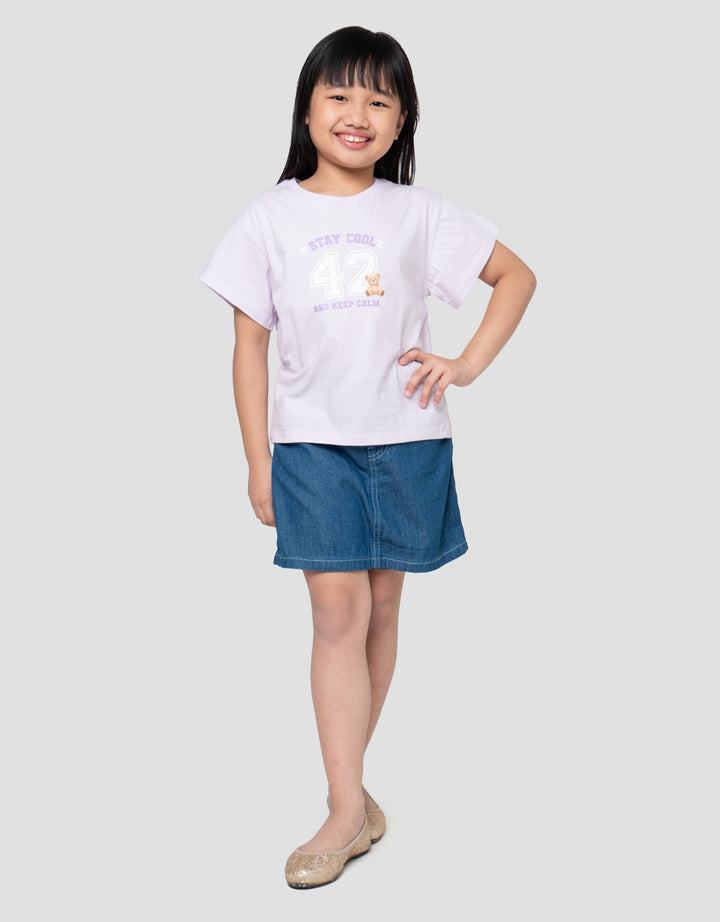 Little M Stay Cool Kaos Anak Perempuan