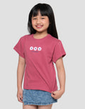Little M Life Is Good Print Kaos Anak Perempuan
