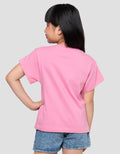 Little M Love Bird Print Kaos Anak Perempuan