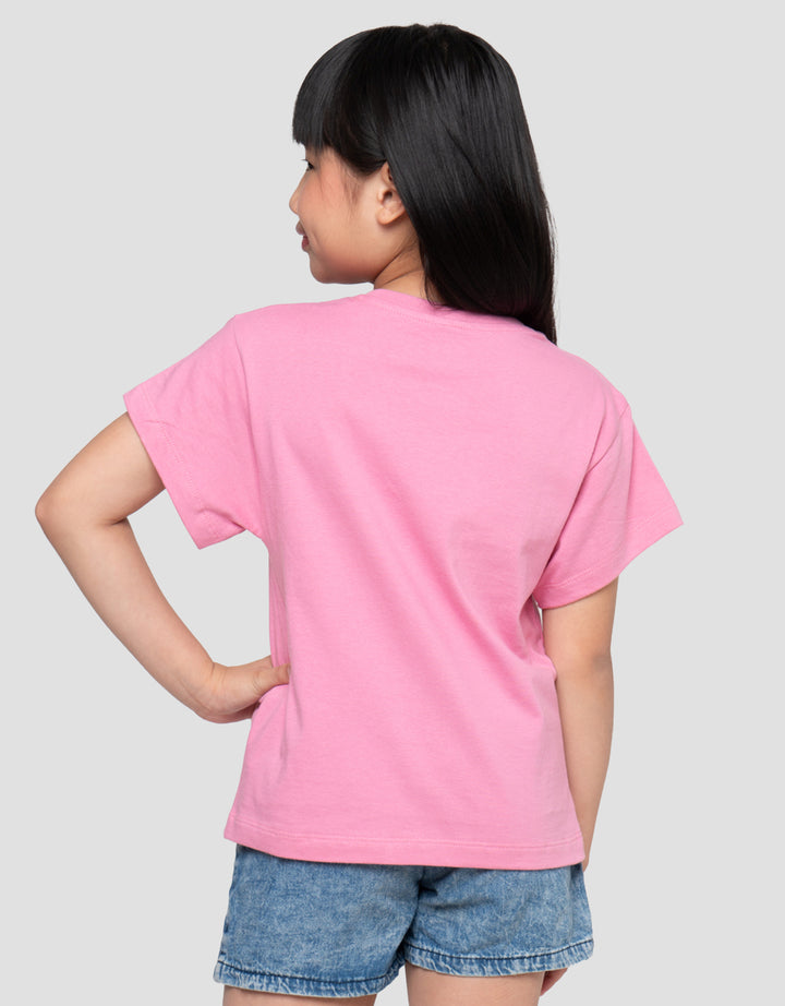 Little M Love Bird Print Kaos Anak Perempuan