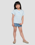 Little M You Are Enough Print Kaos Anak Perempuan