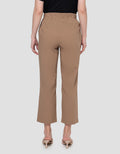Connexion Elastics Solid Linen Tappered Celana Panjang Wanita
