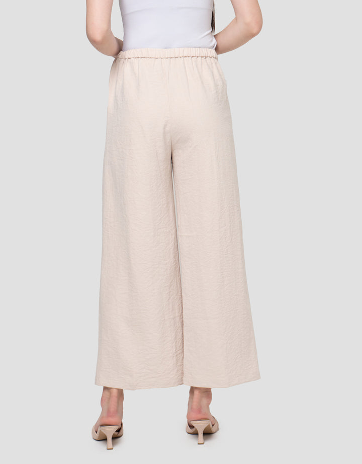 Connexion Crinkle Wide Celana Kulot Wanita
