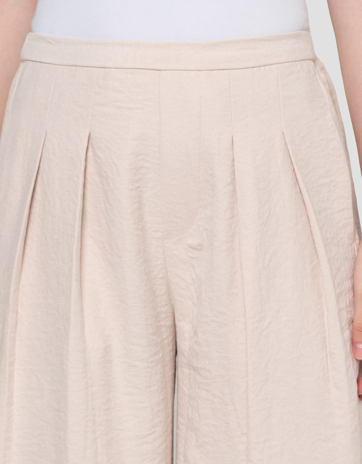 Connexion Crinkle Wide Celana Kulot Wanita