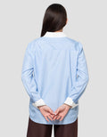 Connexion Loose Stripe Kemeja Wanita