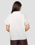 Connexion Dyed Yarn Blouse Wanita